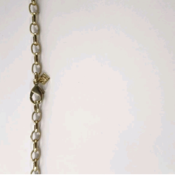 BANANA REPUBLIC BLACK STONE LAYER NECKLACE - Picture 7 of 10